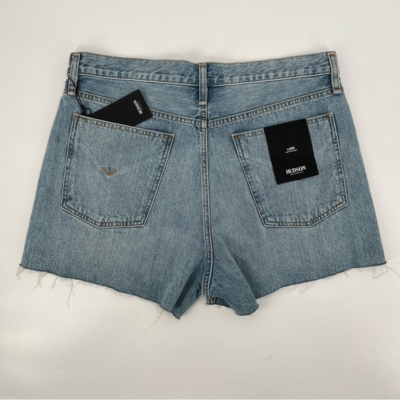 NWT Hudson Jeans Lori High Rise Button Fly Cut Off Denim Shorts Size 31 Women's - Picture 3 of 10